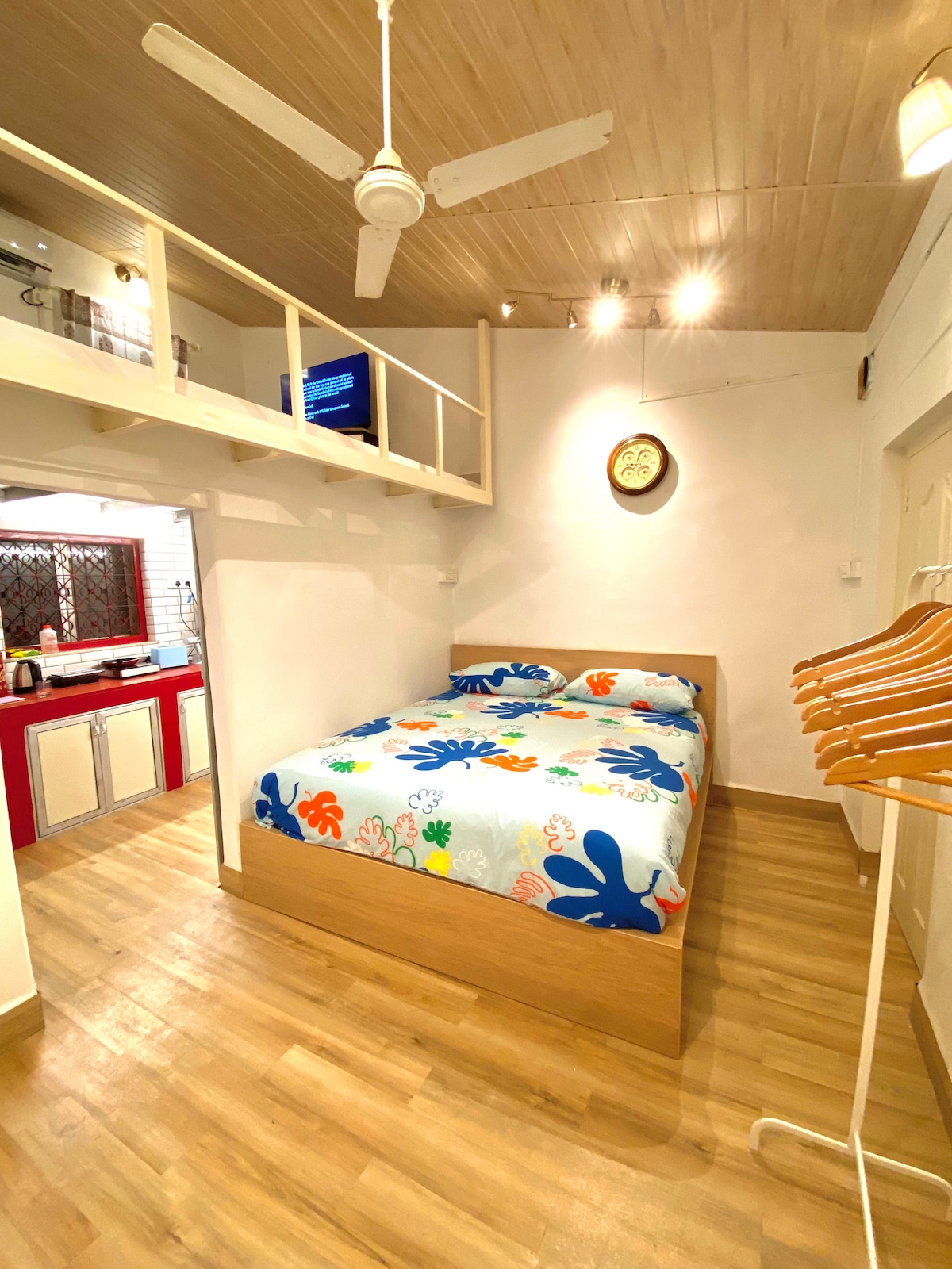 Bandra Cottage dedicated workspace corner